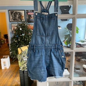 Madewell overall shorts - medium